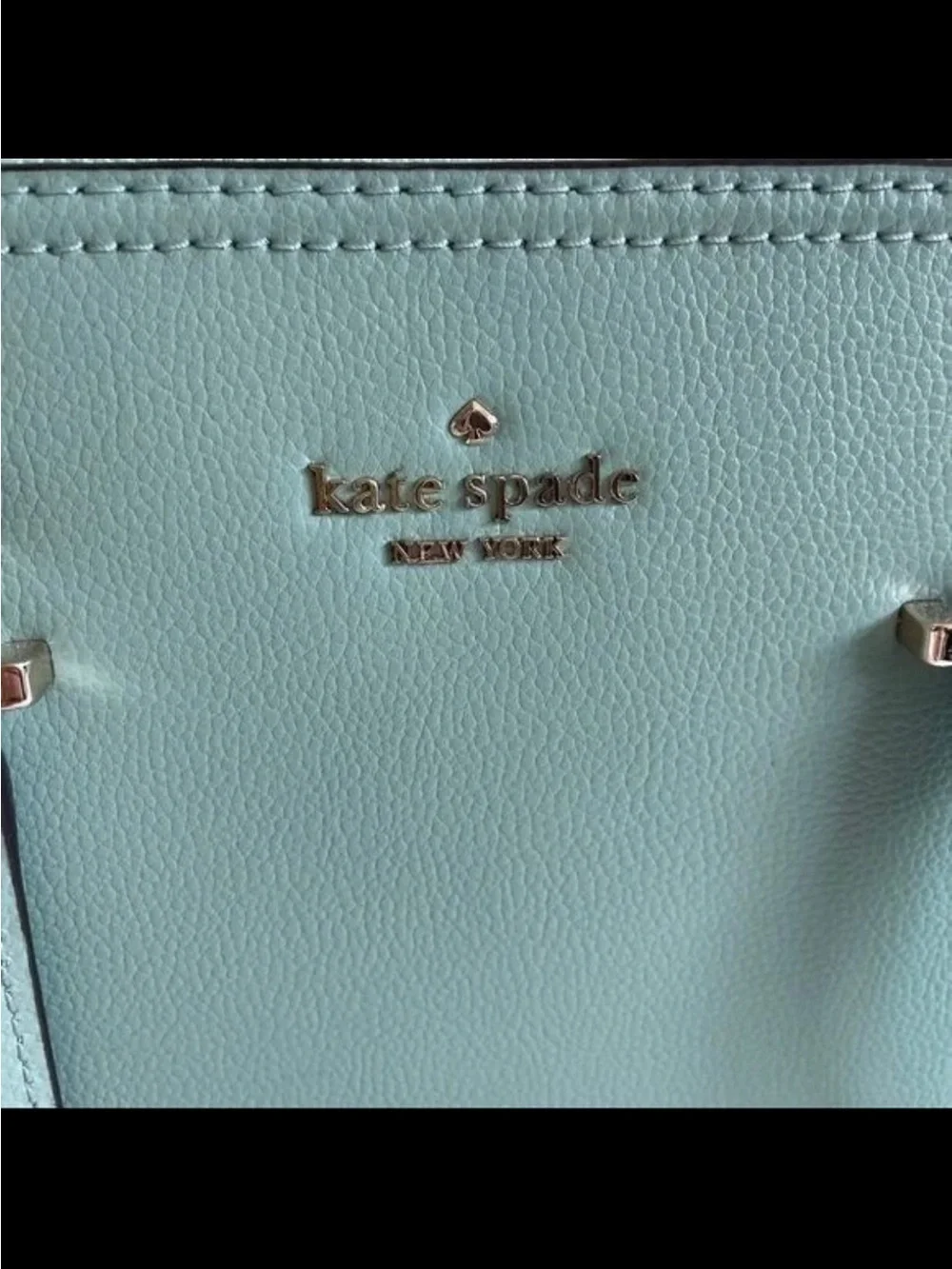 kate spade Mint Green Dome Satchel with Crossbody Strap